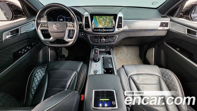 KG Mobility 올 뉴 렉스턴 - Салон