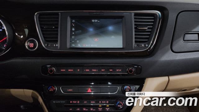 Kia 더 뉴 카니발 - Опции